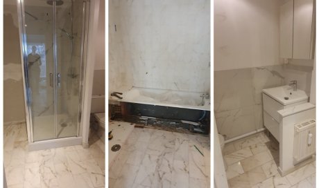 Votre artisan MACCOTTA  Plomberie réalise la rénovation d'une salle de douche à Marseille 2ème